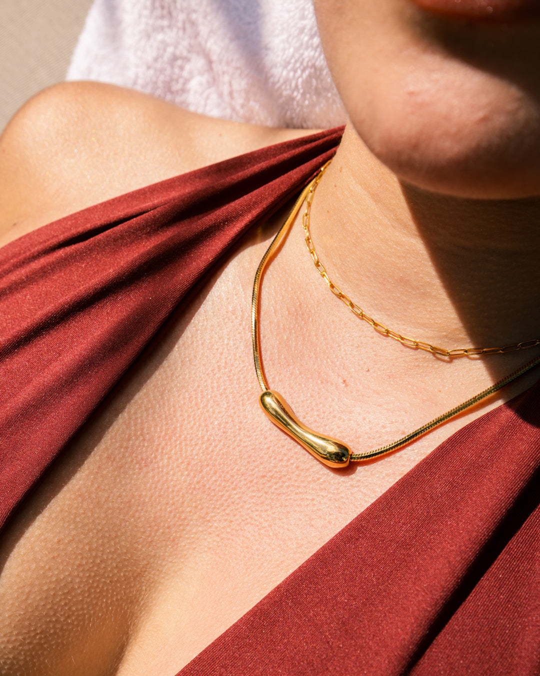 Paper Clip Necklace