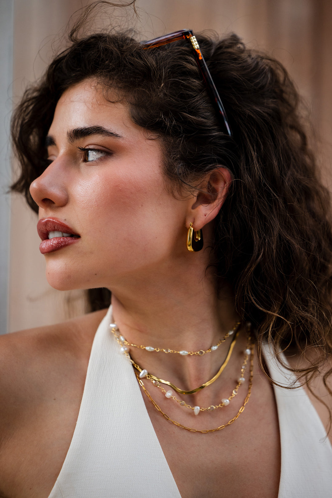 Palm Leaf Earrings