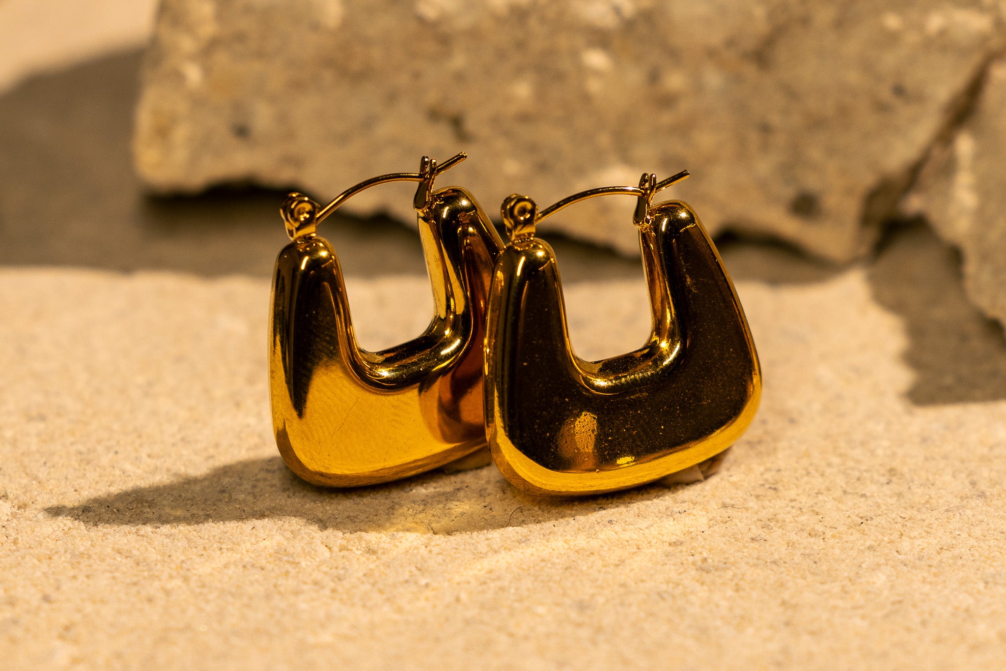 Palm Leaf Earrings